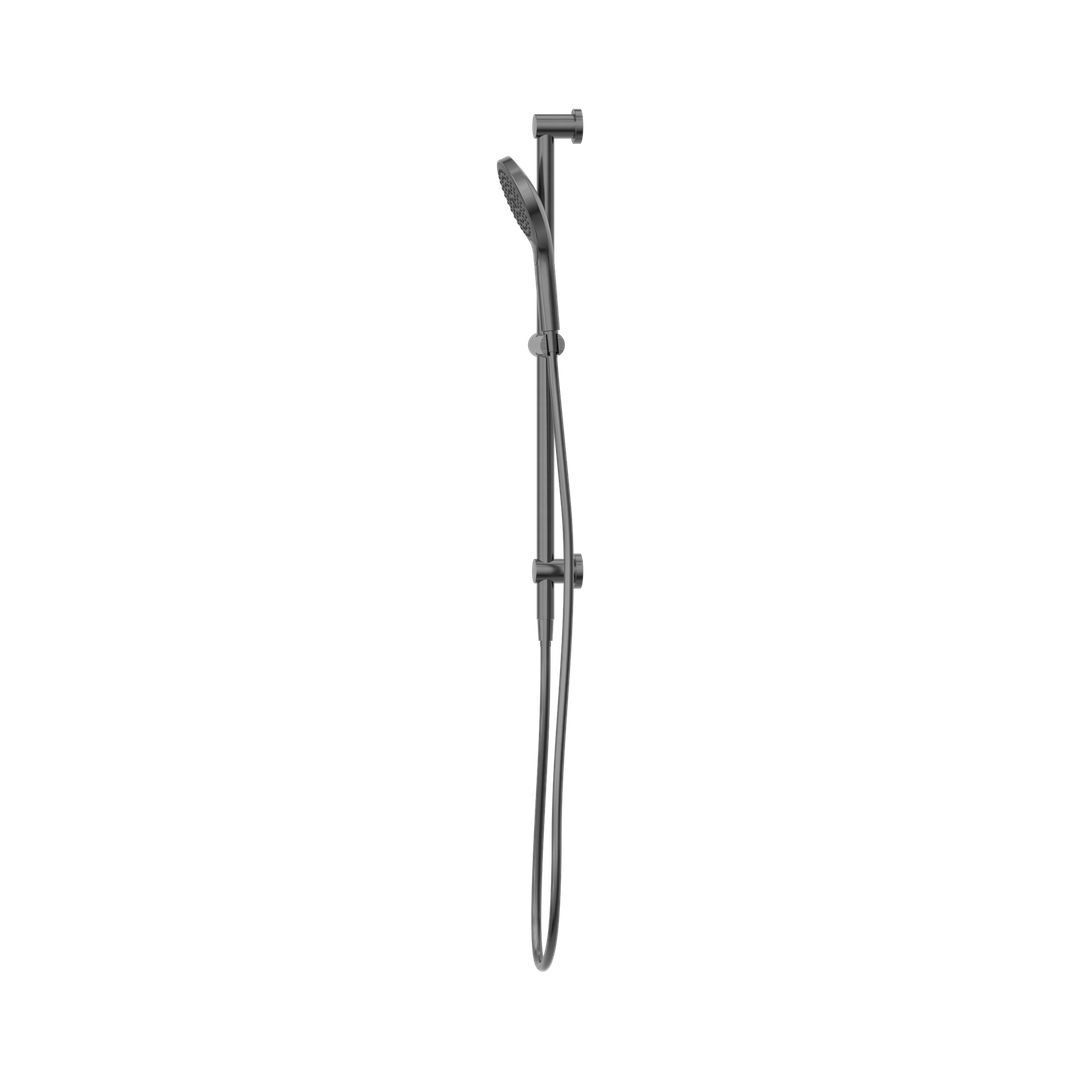 Nero Mecca Shower Rail With Air Shower II - Gunmetal Nr221905Ggm