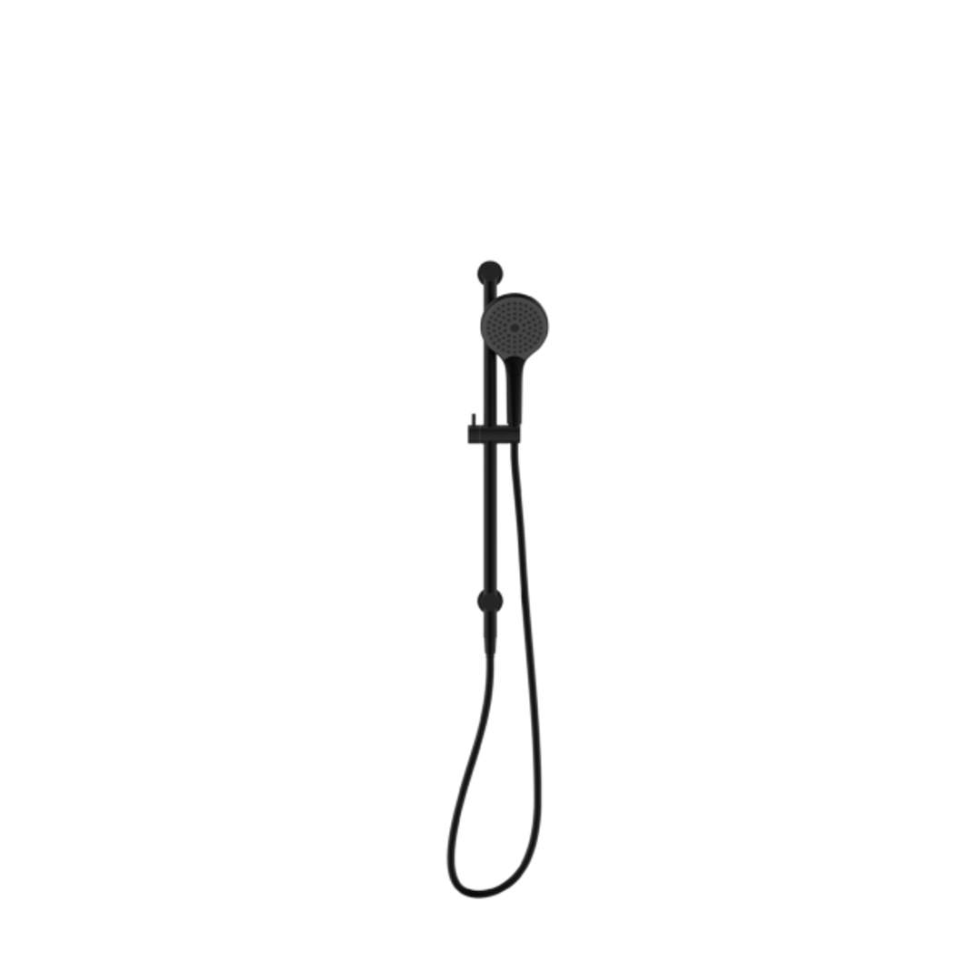Nero Mecca Shower Rail With Air Shower II - Matte Black Nr221905Gmb