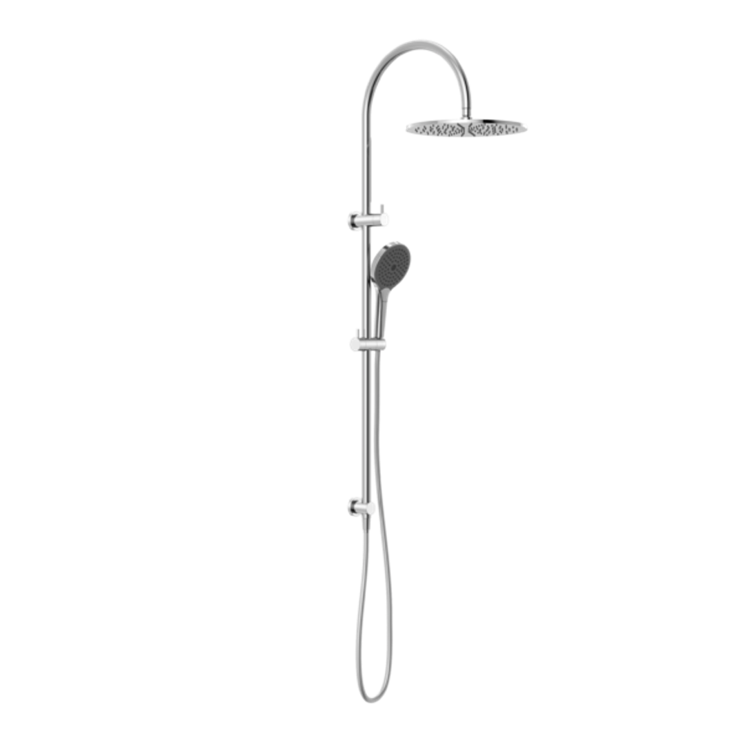Nero Mecca Twin Shower With Air Shower II - Chrome Nr221905Hch