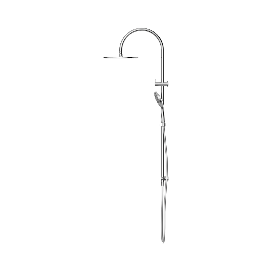 Nero Mecca Twin Shower With Air Shower II - Chrome Nr221905Hch