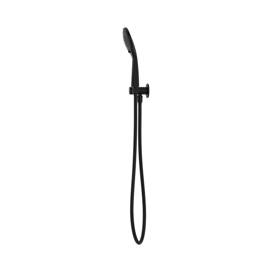 Mecca Nero Shower On Bracket With Air Shower - Matte Black