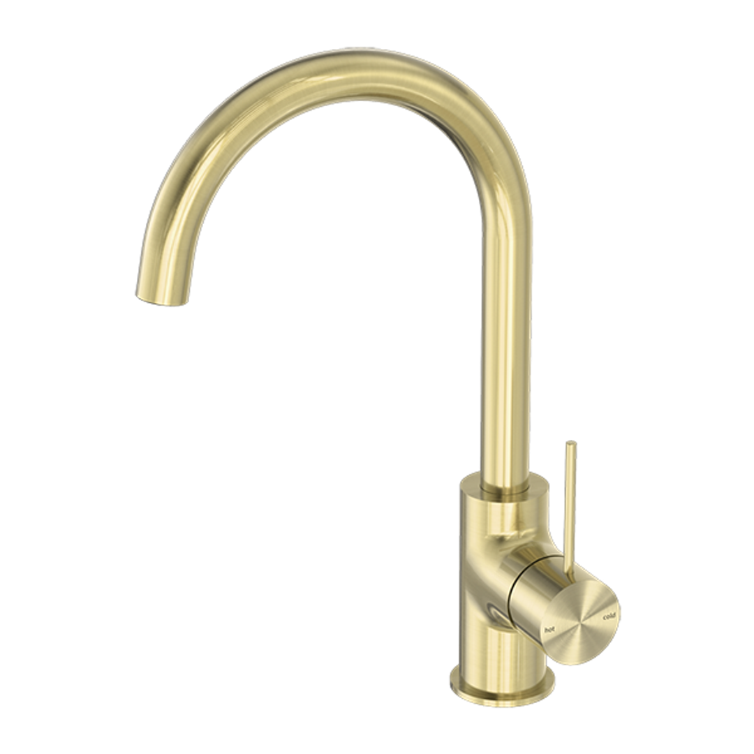 Nero Mecca Kitchen Mixer - Brushed Gold