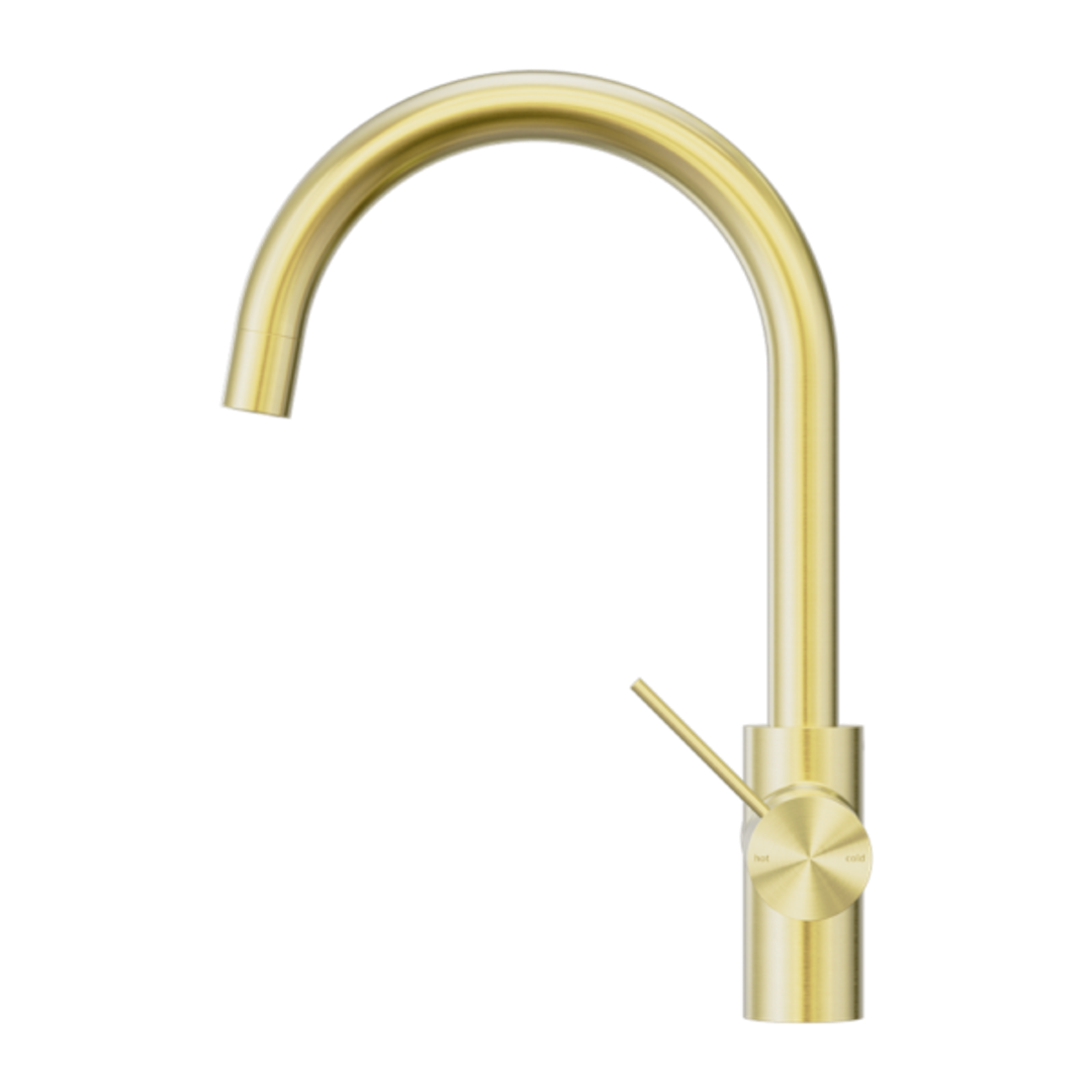 Mecca 3 Way Filtered Nero Mixer Tap - Brushed Gold