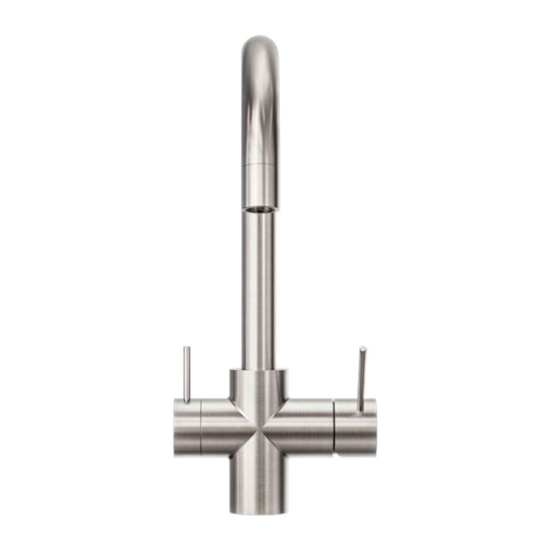 Mecca 3 Way Filtered Nero Mixer Tap - Brushed Nickel
