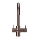 Mecca 3 Way Filtered Nero Mixer Tap - Brushed Bronze