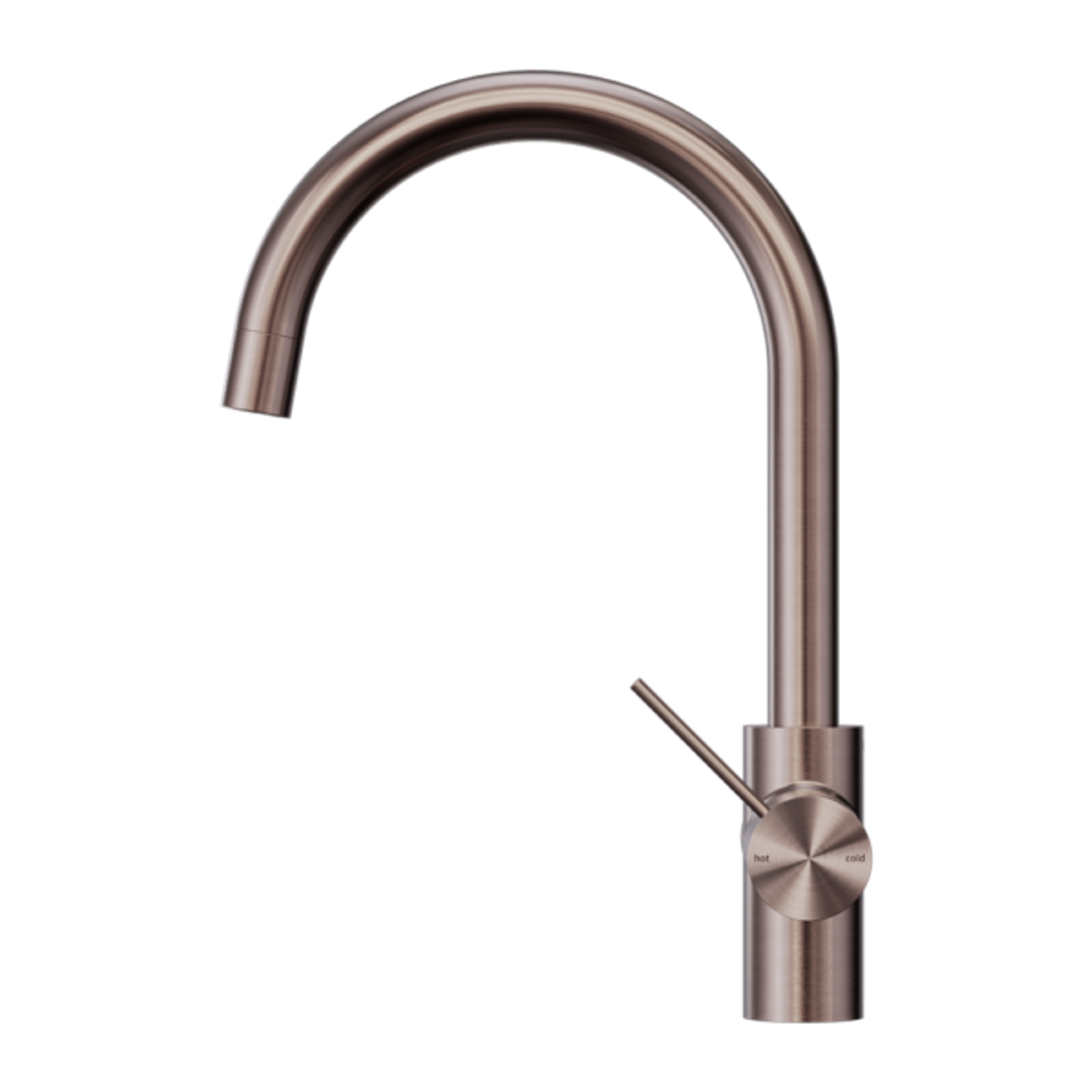 Mecca 3 Way Filtered Nero Mixer Tap - Brushed Bronze