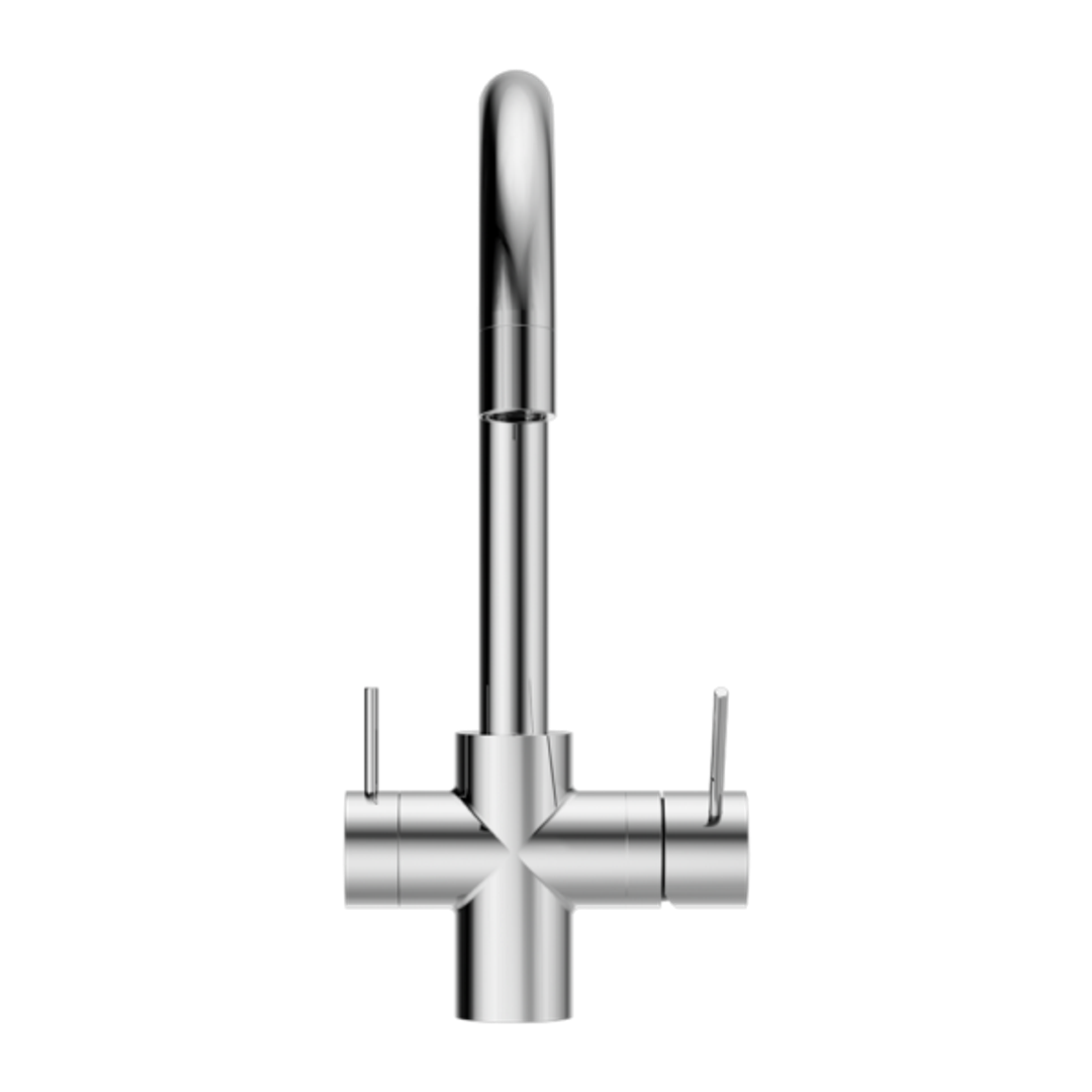 Nero Mecca 3 Way Filtered Mixer Tap - Chrome