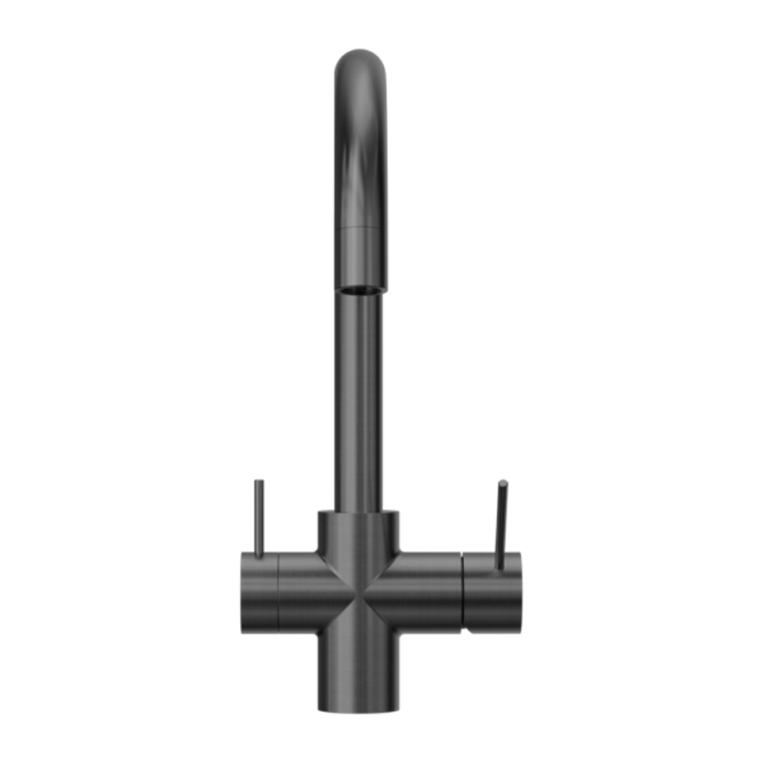 Nero Mecca 3 Way Filtered Mixer Tap - Gunmetal