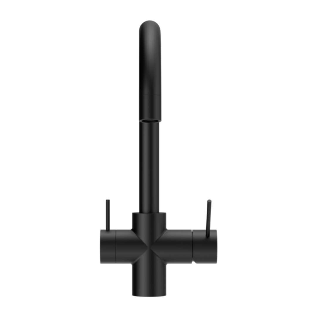 Nero Mecca 3 Way Filtered Mixer Tap - Matte Black