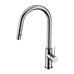 Nero Mecca Pull Out Sink Mixer With Vegie Spray - Chrome