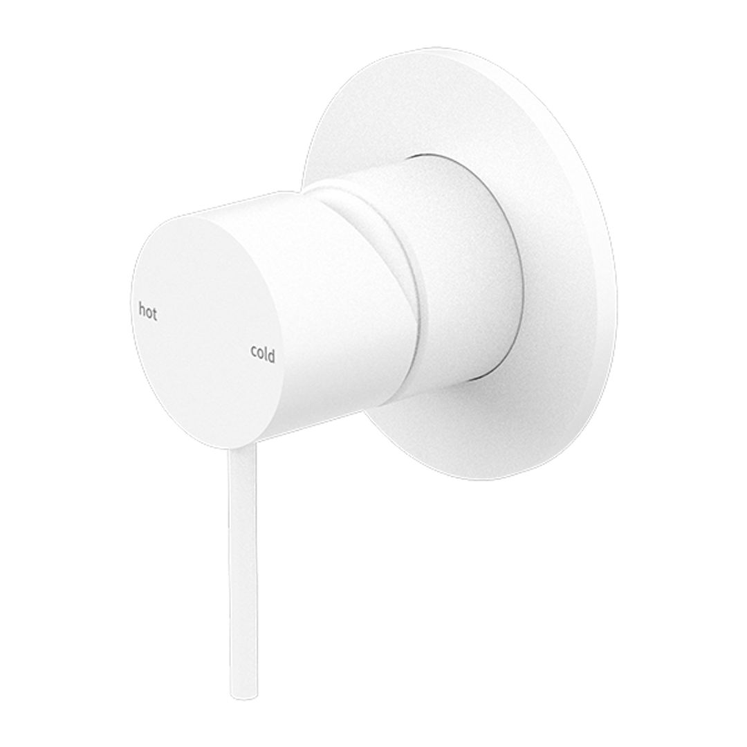 Nero Mecca Shower Mixer - Matte White Nr221909Mw
