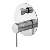 Nero Mecca Shower Mixer With Diverter - Chrome