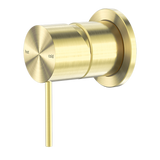 Nero Mecca Shower Mixer 60mm Plate - Brushed Gold