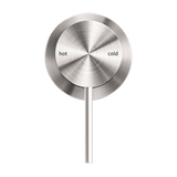 Nero Mecca Shower Mixer 60mm Plate - Brushed Nickel