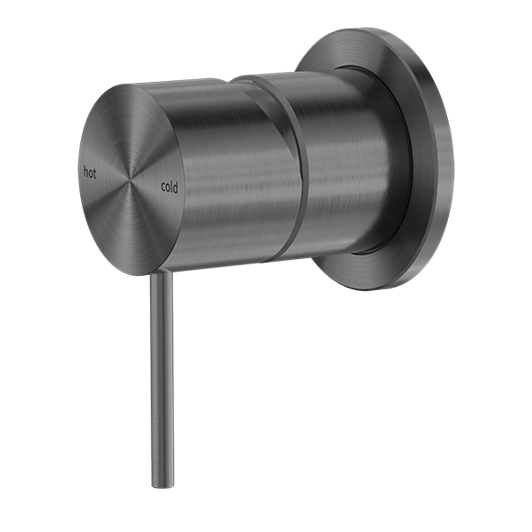 Nero Mecca Shower Mixer 60mm Plate - Gun Metal Nr221911Hgm