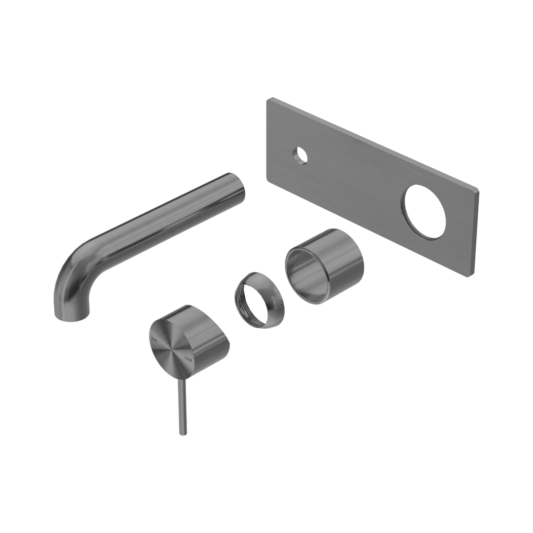 Nero Mecca Wall Basin/Bath Mixer 120Mm Trim Kits Only - Gunmetal