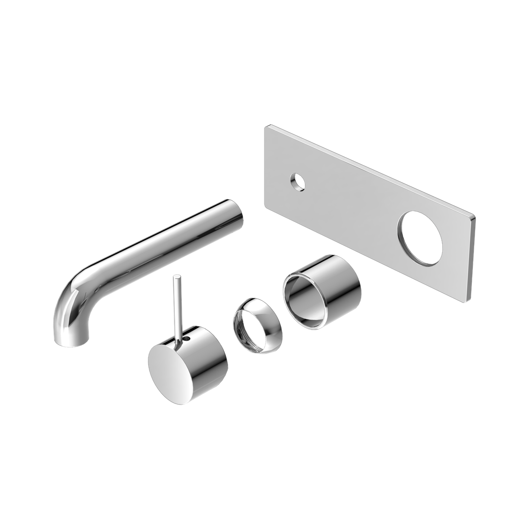 Nero Mecca Wall Basin/Bath Mixer Handle Up 120Mm Trim Kits Only - Chrome