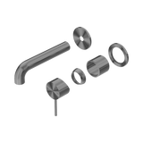 Nero Mecca Wall Basin/Bath Mixer Separate Back Plate 160Mm Trim Kits Only - Gunmetal
