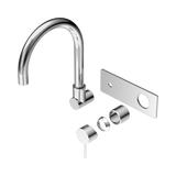 Nero Mecca Wall Basin/Bath Mixer Swivel Spout Trim Kits Only - Chrome