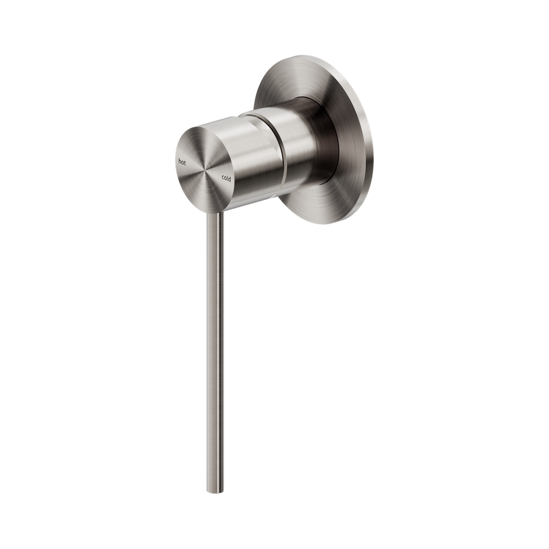 Nero Mecca Care Shower Mixer - Brushed Nickel