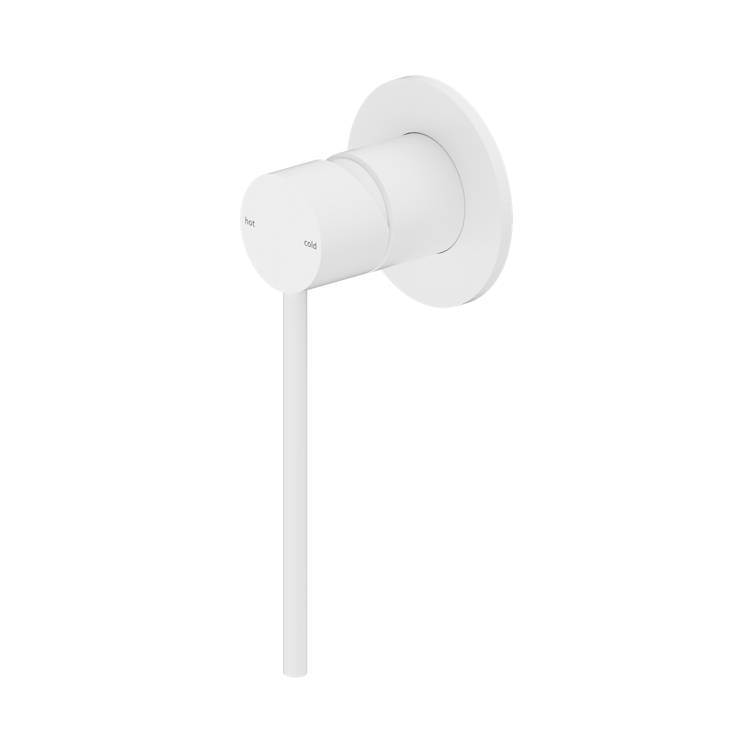 Mecca Care Shower Nero Mixer - Matte White