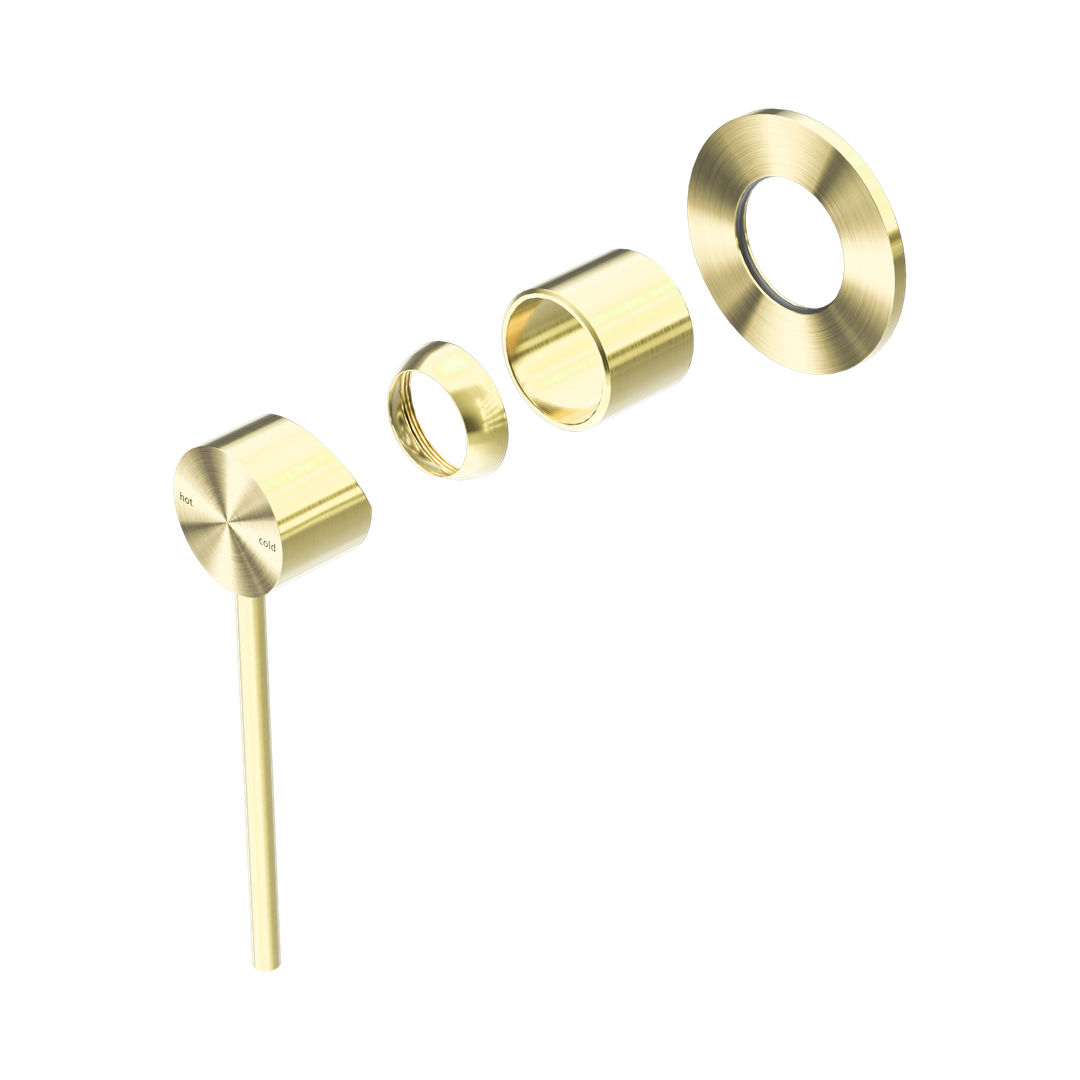Mecca Care Shower Nero Mixer Trim Kits Only - Brushed Gold