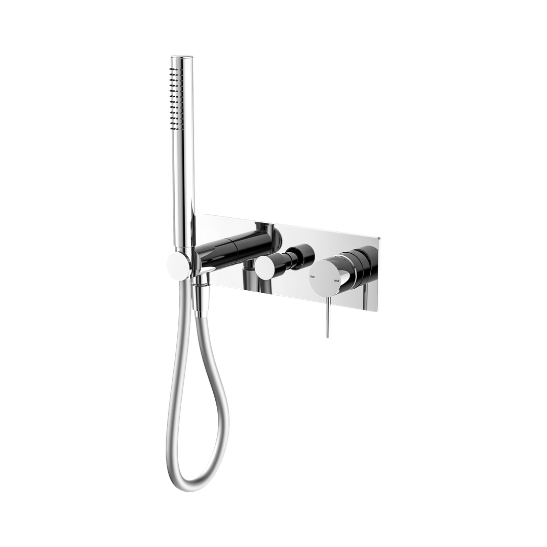 Nero Mecca Shower Mixer Diverter System - Chrome