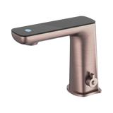 Nero Claudia Sensor Mixer With Black Top Display - Brushed Bronze
