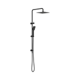Nero Square Project Twin Shower - Matte Black