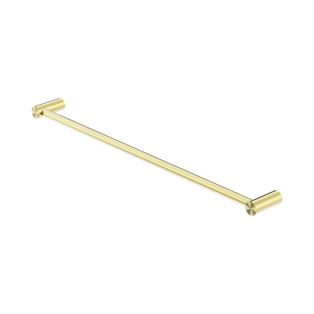 Nero New Mecca Single Towel Rail 600Mm - Brushed Gold