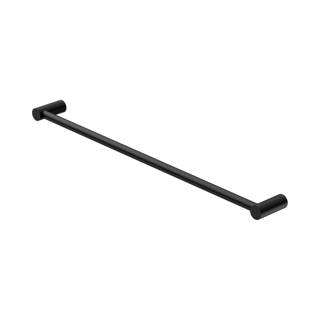 Nero New Mecca Single Towel Rail 600Mm - Matte Black