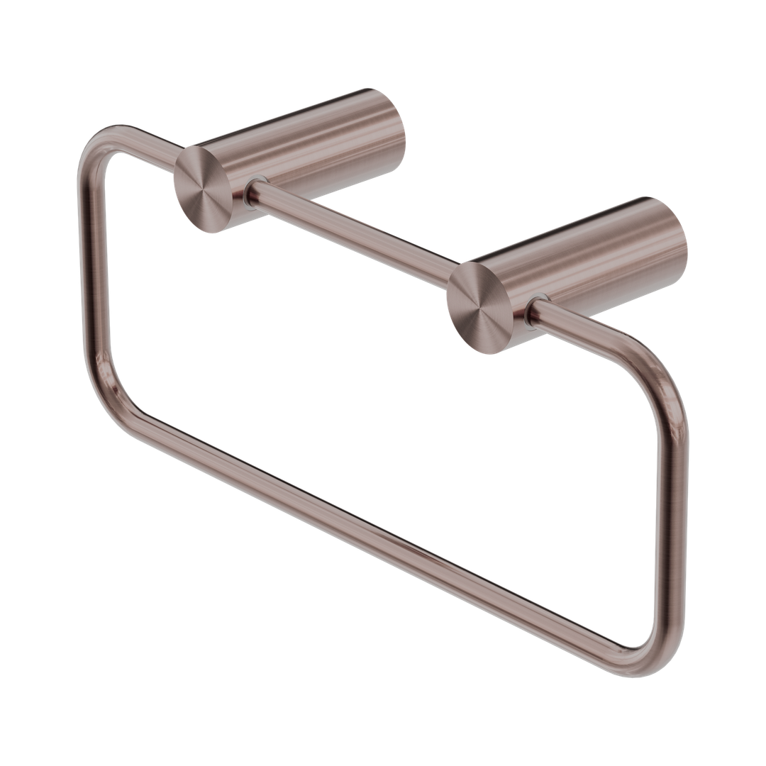 Nero New Mecca Towel Ring - Brushed Bronze
