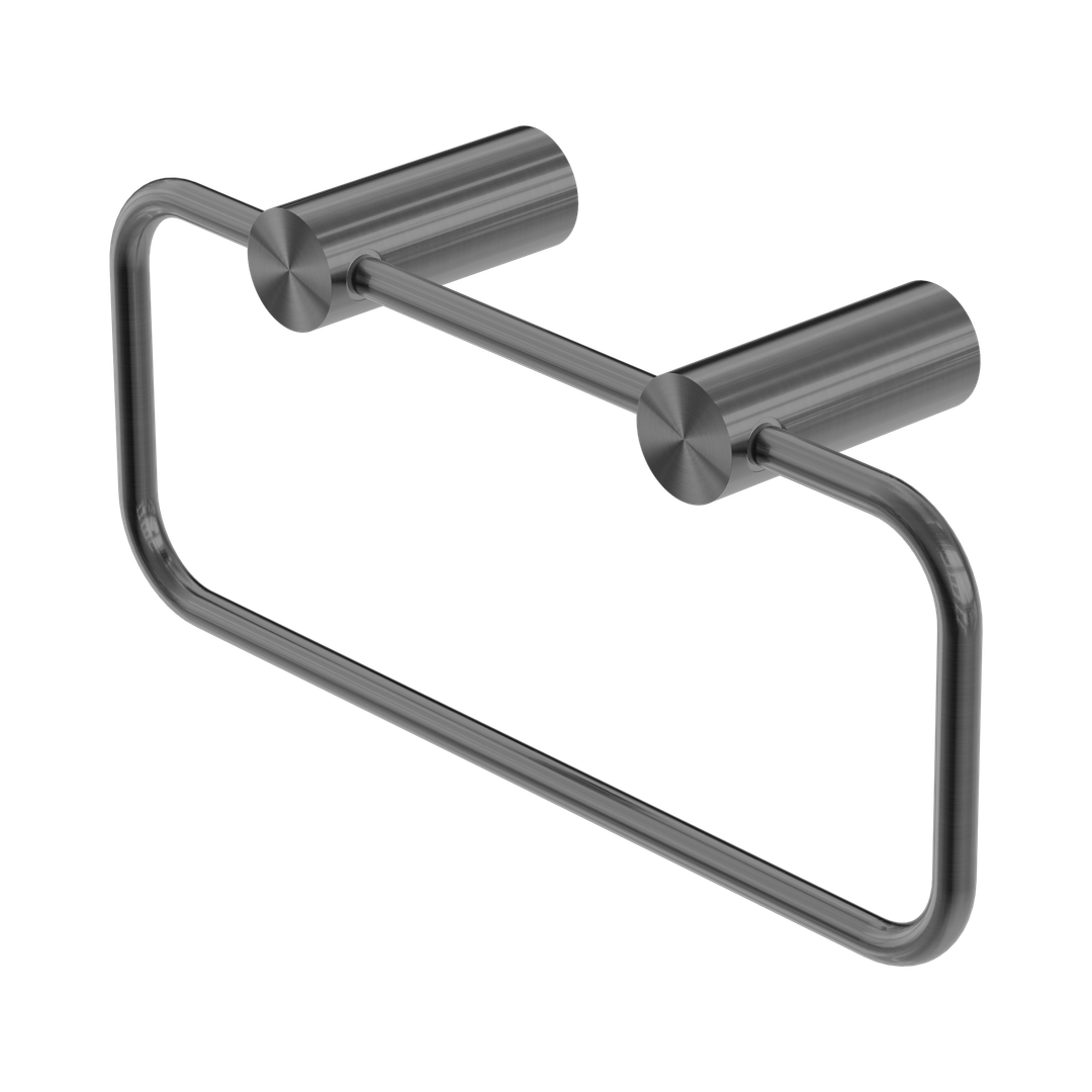 Nero New Mecca Towel Ring - Gunmetal