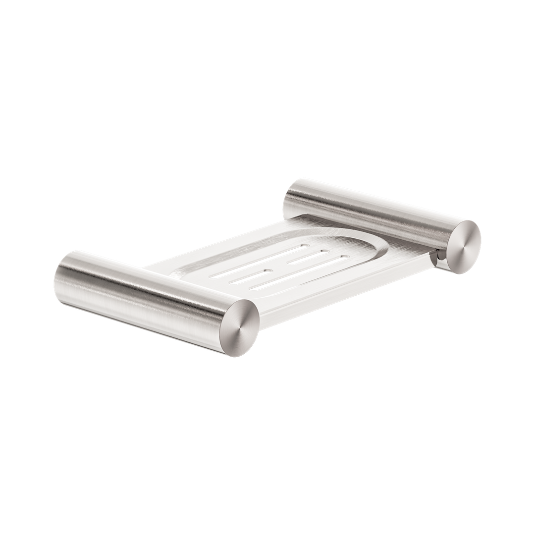 Nero New Mecca Soap Dish Holder - Brushed Nickel