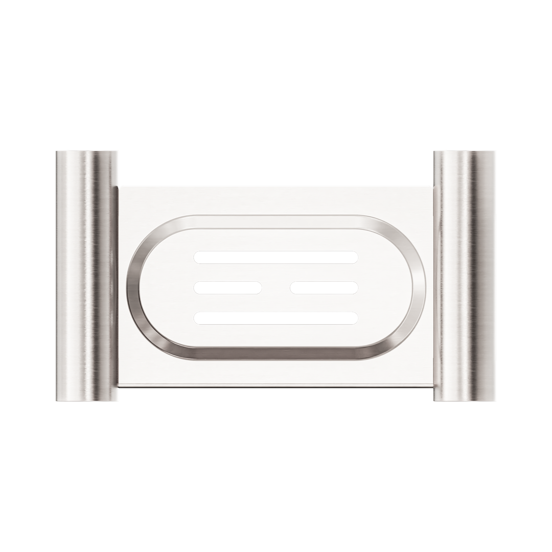 Nero New Mecca Soap Dish Holder - Brushed Nickel