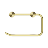 New Mecca Nero Toilet Roll Holder - Brushed Gold Nr2386Bg