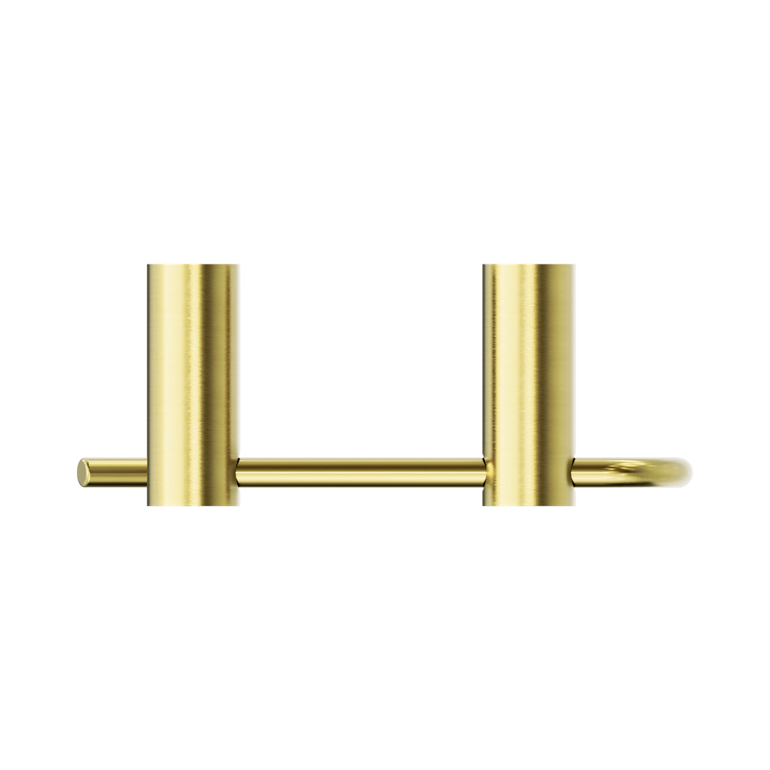New Mecca Nero Toilet Roll Holder - Brushed Gold Nr2386Bg