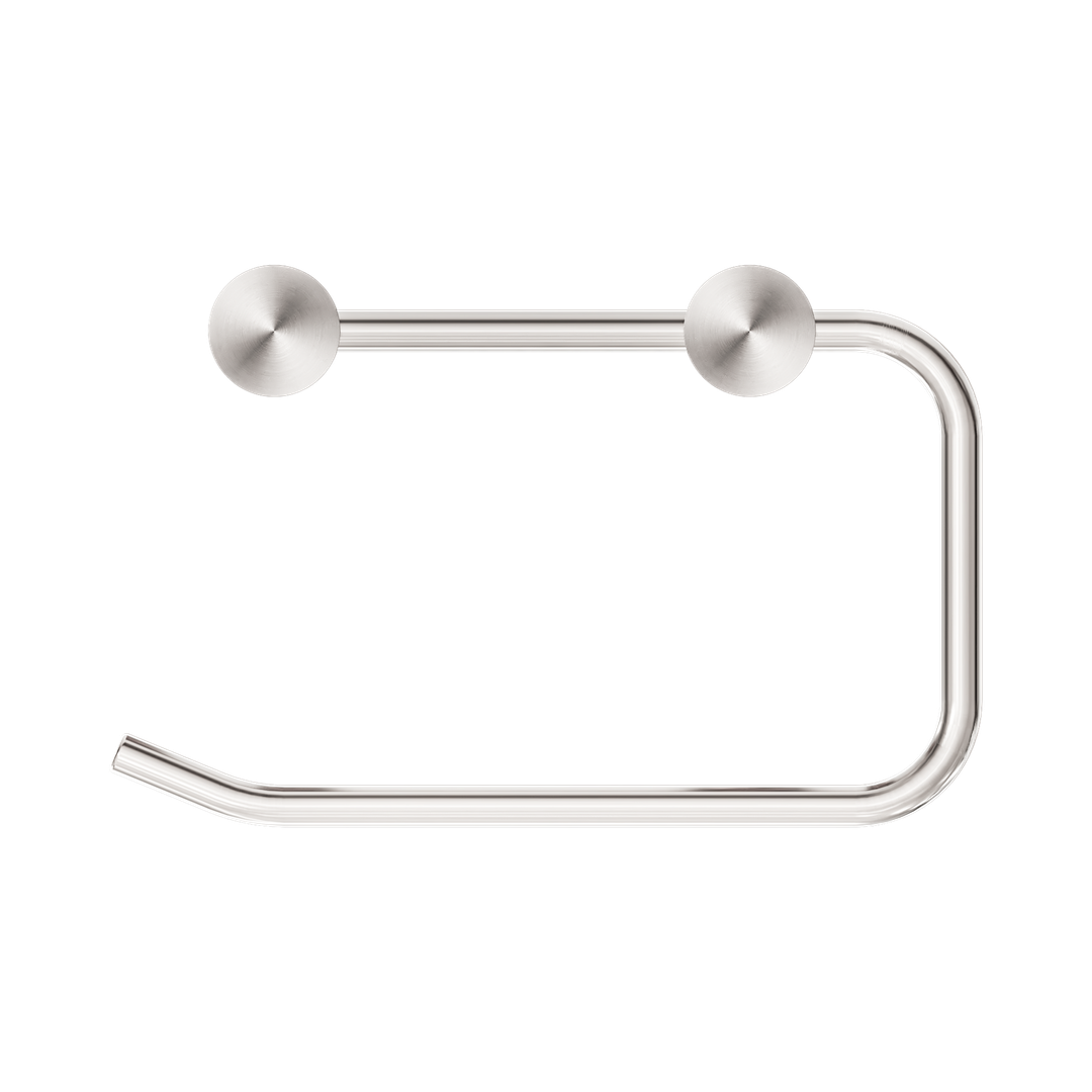 New Mecca Nero Toilet Roll Holder - Brushed Nickel Nr2386Bn