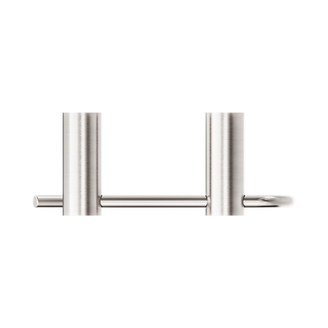 New Mecca Nero Toilet Roll Holder - Brushed Nickel Nr2386Bn