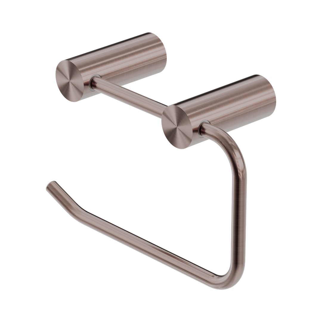 Nero New Mecca Toilet Roll Holder - Brushed Bronze