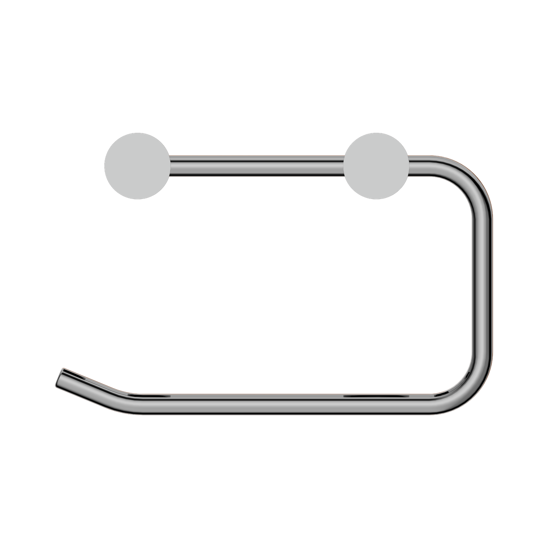 New Mecca Nero Toilet Roll Holder - Chrome