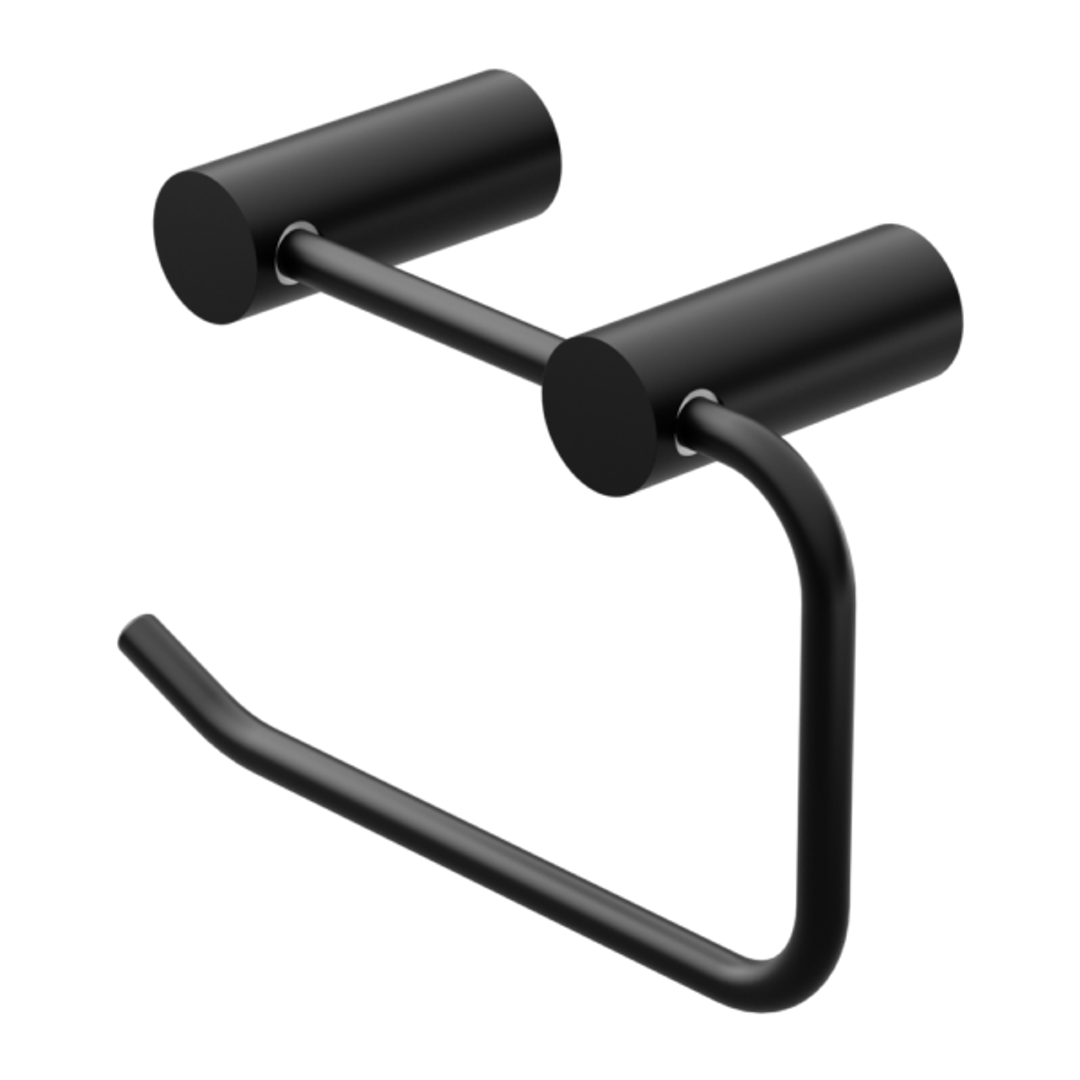 Nero New Mecca Toilet Roll Holder - Matt Black