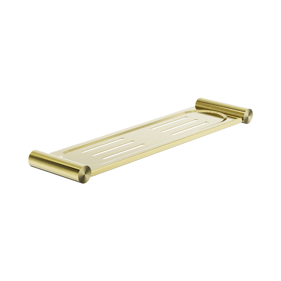 Mecca Metal Nero Shower Shelf - Brushed Gold