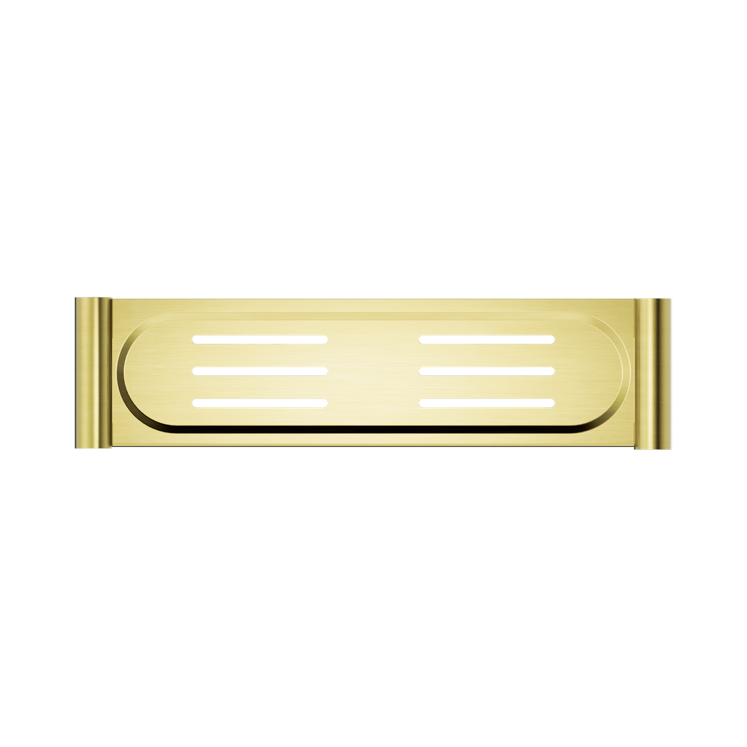 Mecca Metal Nero Shower Shelf - Brushed Gold