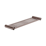 Nero New Mecca Metal Shower Shelf - Brushed Bronze