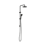 Nero Round Twin Shower With Air Shower I - Matte Black