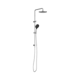 Nero Round Twin Shower With Air Shower II - Chrome