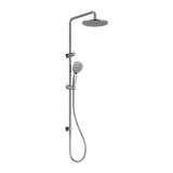 Nero Round Twin Shower - Chrome