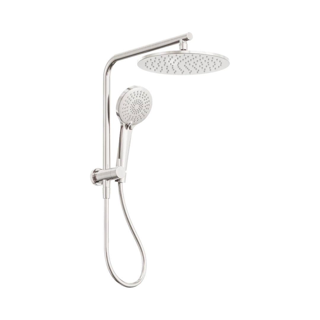Mecca 2 In 1 Twin Nero Shower - Brushed Nickel