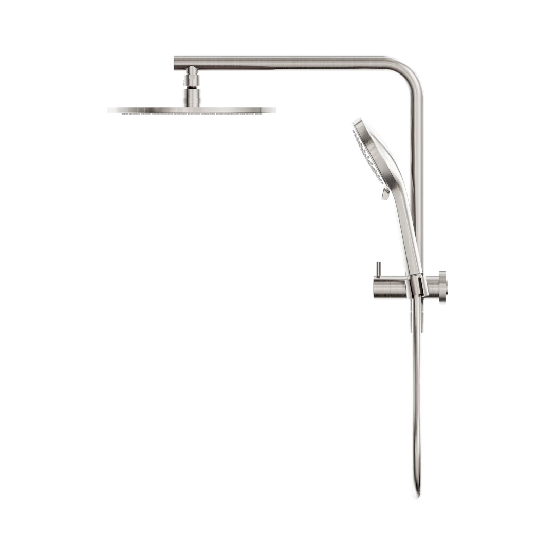 Mecca 2 In 1 Twin Nero Shower - Brushed Nickel
